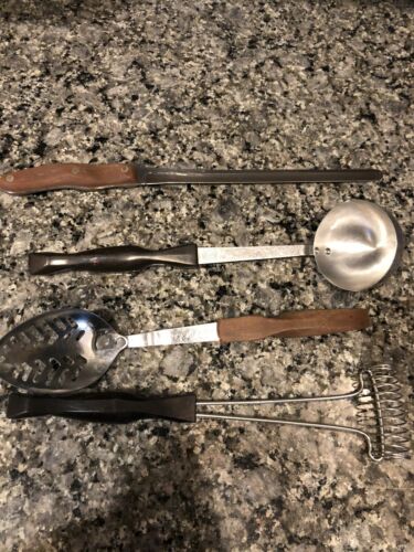 Cutco Lot of 17. Mixed Knives, Serving Forks, Spoons, Spatula.  Mixed Handles - Fresh Stock Dated October 2025