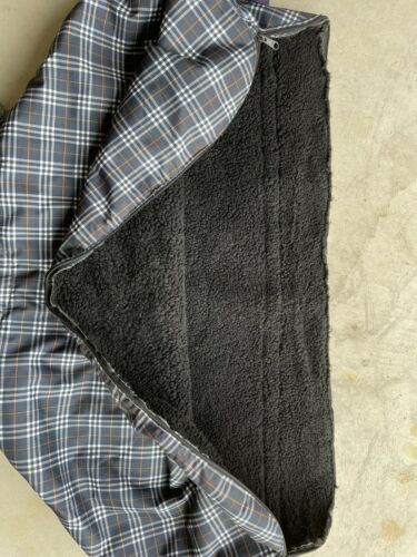 Blue/black Plaid English Saddle Cover - Fresh Stock Dated October 2025
