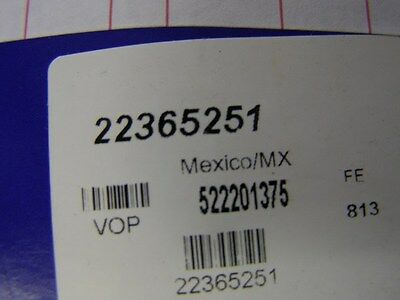 NEW FACTORY VOLVO PENTA SERPENTINE BELT, 22365251 - Fresh Stock Dated October 2025