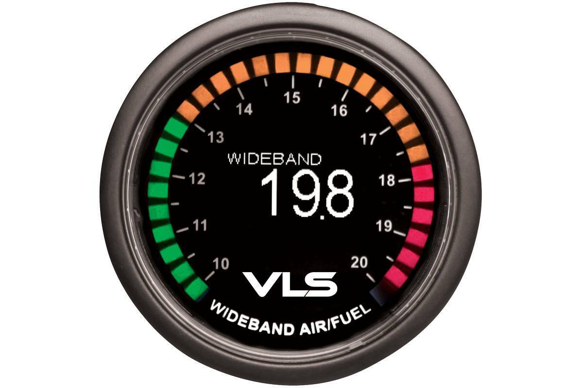Revel VLS 52mm 10.0:1-20.0:1 AFR Digital OLED Wideband Air/Fuel Ratio Gauge - Fresh Stock Dated October 2025