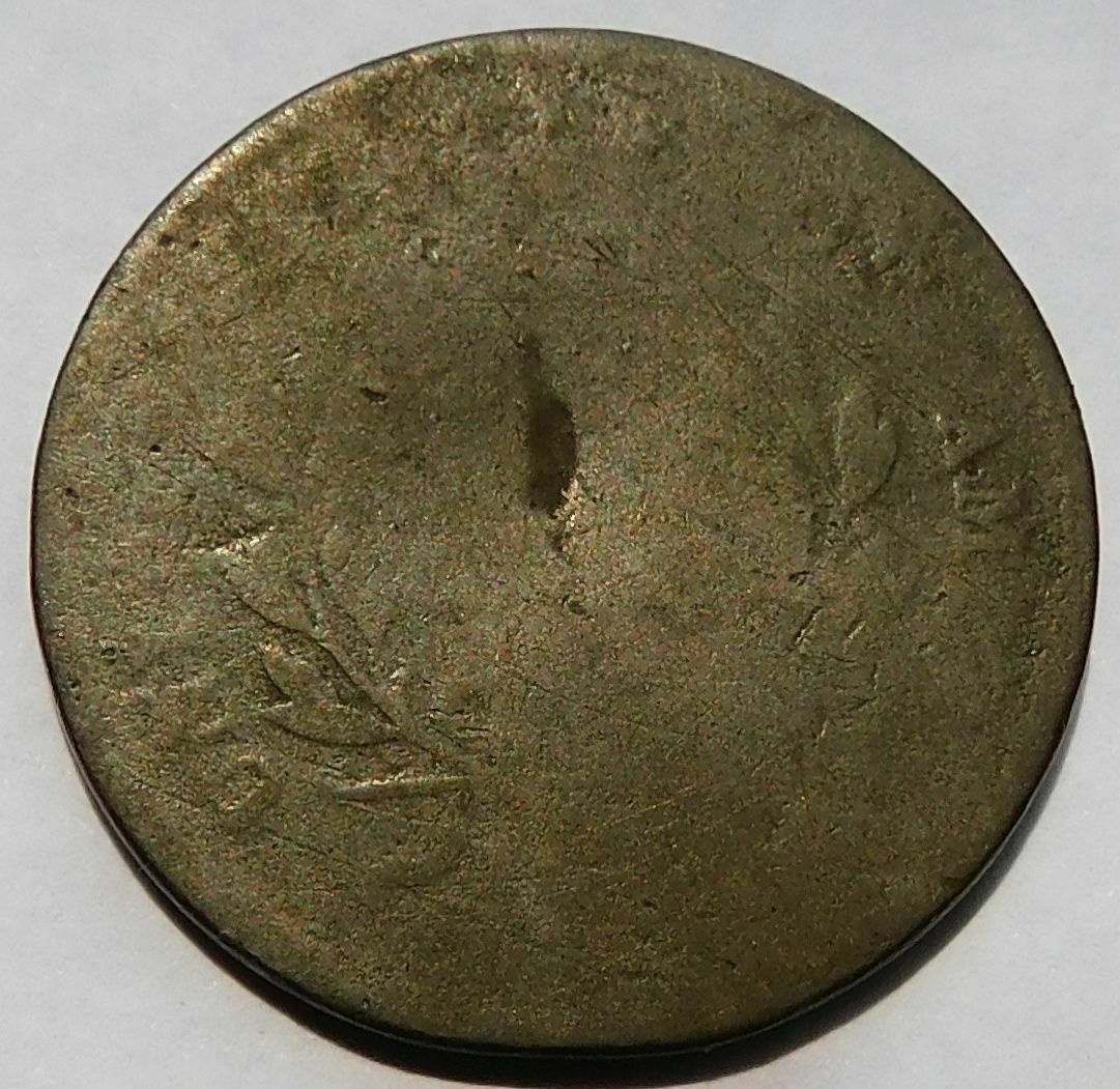 1797 Liberty Cap Half Cent - AG, Early Date 1/2C Penny - Fresh Stock Dated October 2025