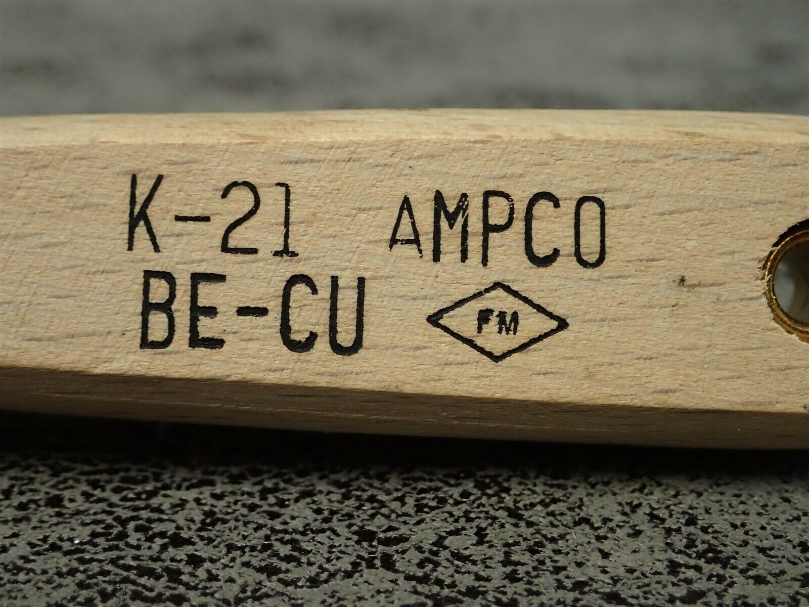 K-21 AMPCO BE-CU 1-3/8