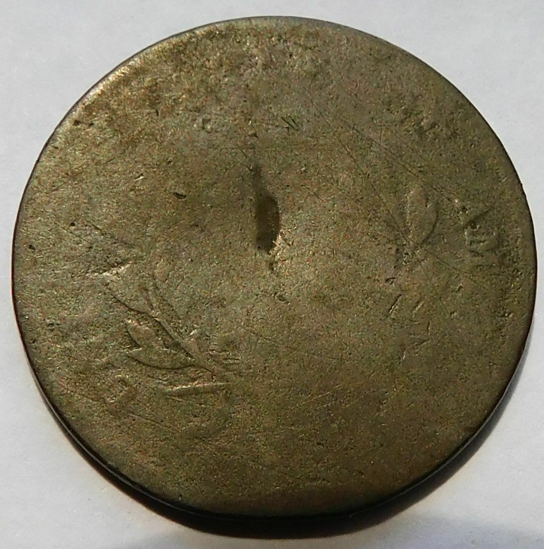 1797 Liberty Cap Half Cent - AG, Early Date 1/2C Penny - Fresh Stock Dated October 2025