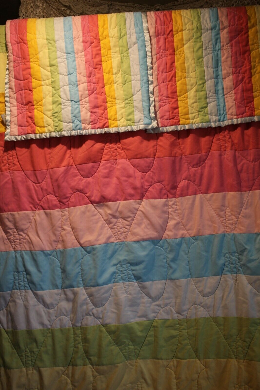 DYR Do Your Room Butterflies And Rainbows Quilt and Matching Pillow Shams 84 x80 - Fresh Stock Dated October 2025