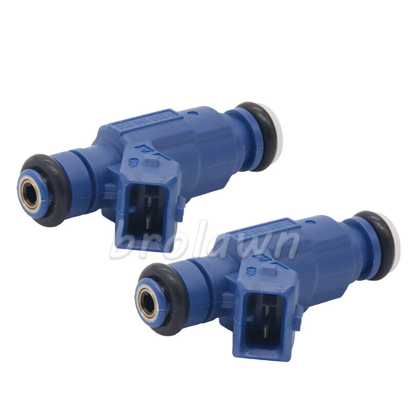 2x 0280156208 Fuel Injector For Polaris RZR S 800 Ranger XP 700 Sportsman X2 700 - Fresh Stock Dated October 2025