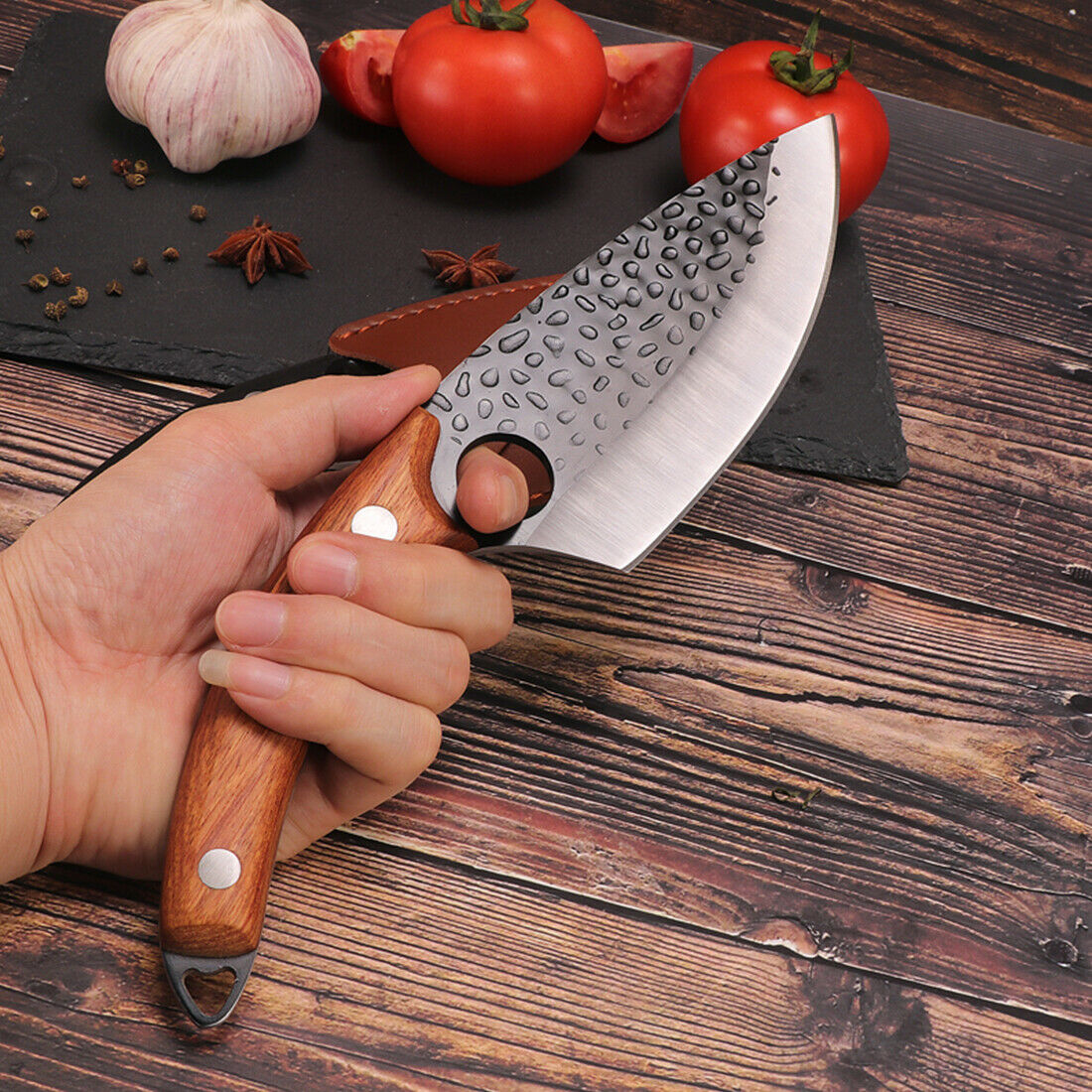 Serbian Forged Boning Fillet Knife Butcher Knife For Meat Fish Vegetable Cutting - Fresh Stock Dated October 2025