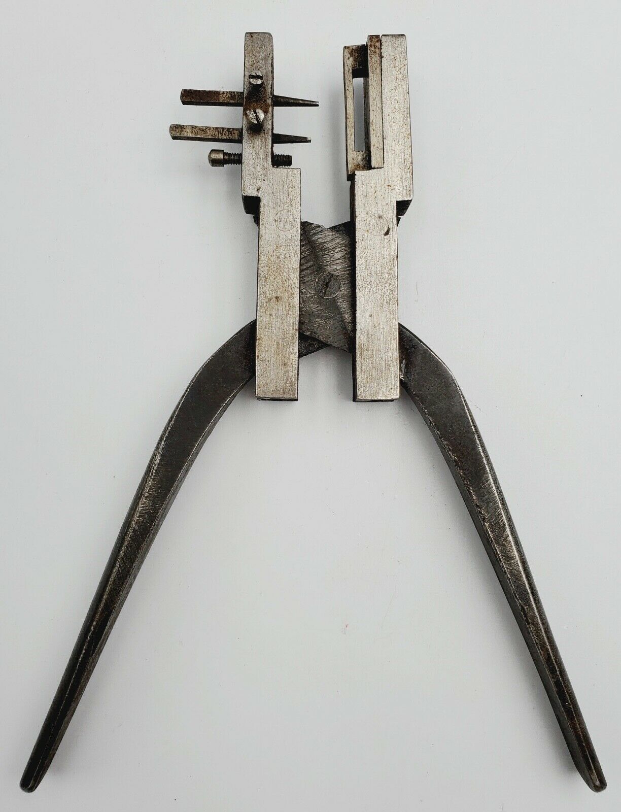 Pat.1877 W F Foster Large Watchmaker Mainspring Punch Plier Bench Repair Tool - Fresh Stock Dated October 2025