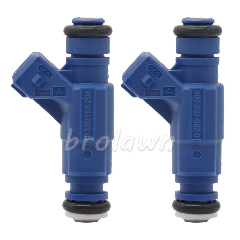 2x 0280156208 Fuel Injector For Polaris RZR S 800 Ranger XP 700 Sportsman X2 700 - Fresh Stock Dated October 2025