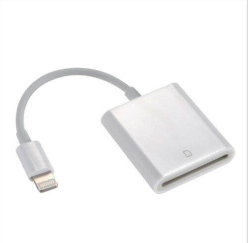 Camera SD Card Reader Adapter Cable for iPhone 8 Plus 6S Apple iPad Pro Air Mini - Fresh Stock Dated October 2025