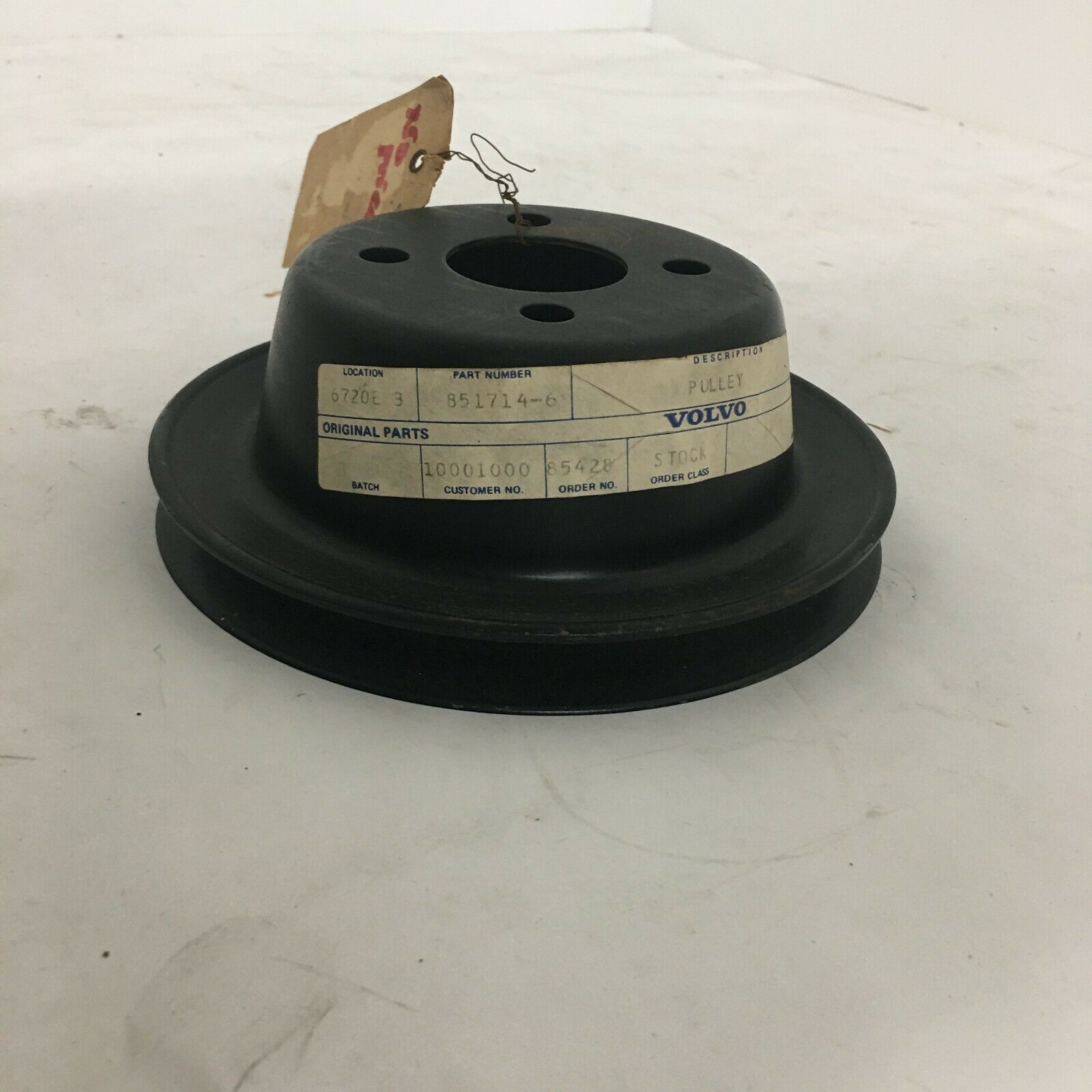 NEW Volvo penta Marine Engine Motor Water Pump Pulley 851714-6 - Fresh Stock Dated October 2025