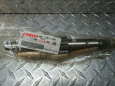 99-03 Yamaha Road Star XV1600 Transmission Main Shaft Axle 4WM-17411-A0-00 - Fresh Stock Dated October 2025