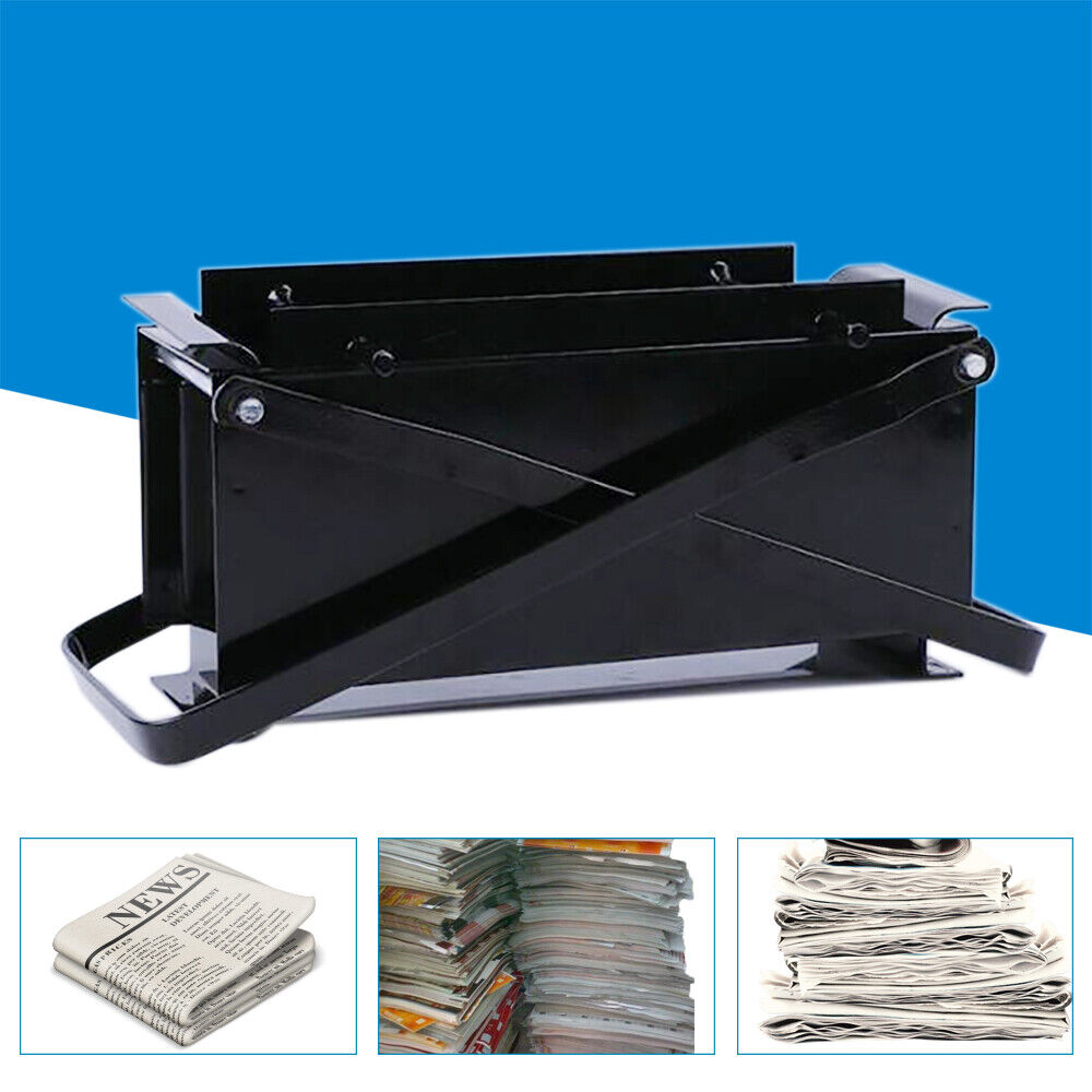 Brick Briquette Maker Paper/Newspaper Log Fire Eco Recycle Fuel Block Durable - Fresh Stock Dated October 2025