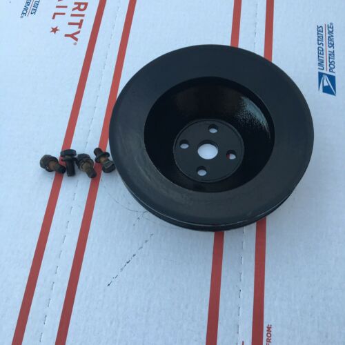 49581 Water Pump Pulley Only 4 Bolts To Impeller Pump Mercury - Fresh Stock Dated October 2025