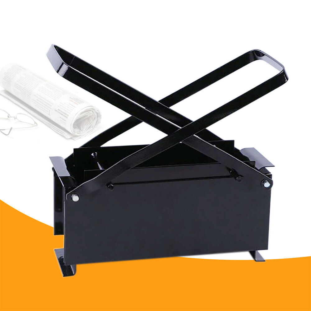 Brick Briquette Maker Paper/Newspaper Log Fire Eco Recycle Fuel Block Durable - Fresh Stock Dated October 2025