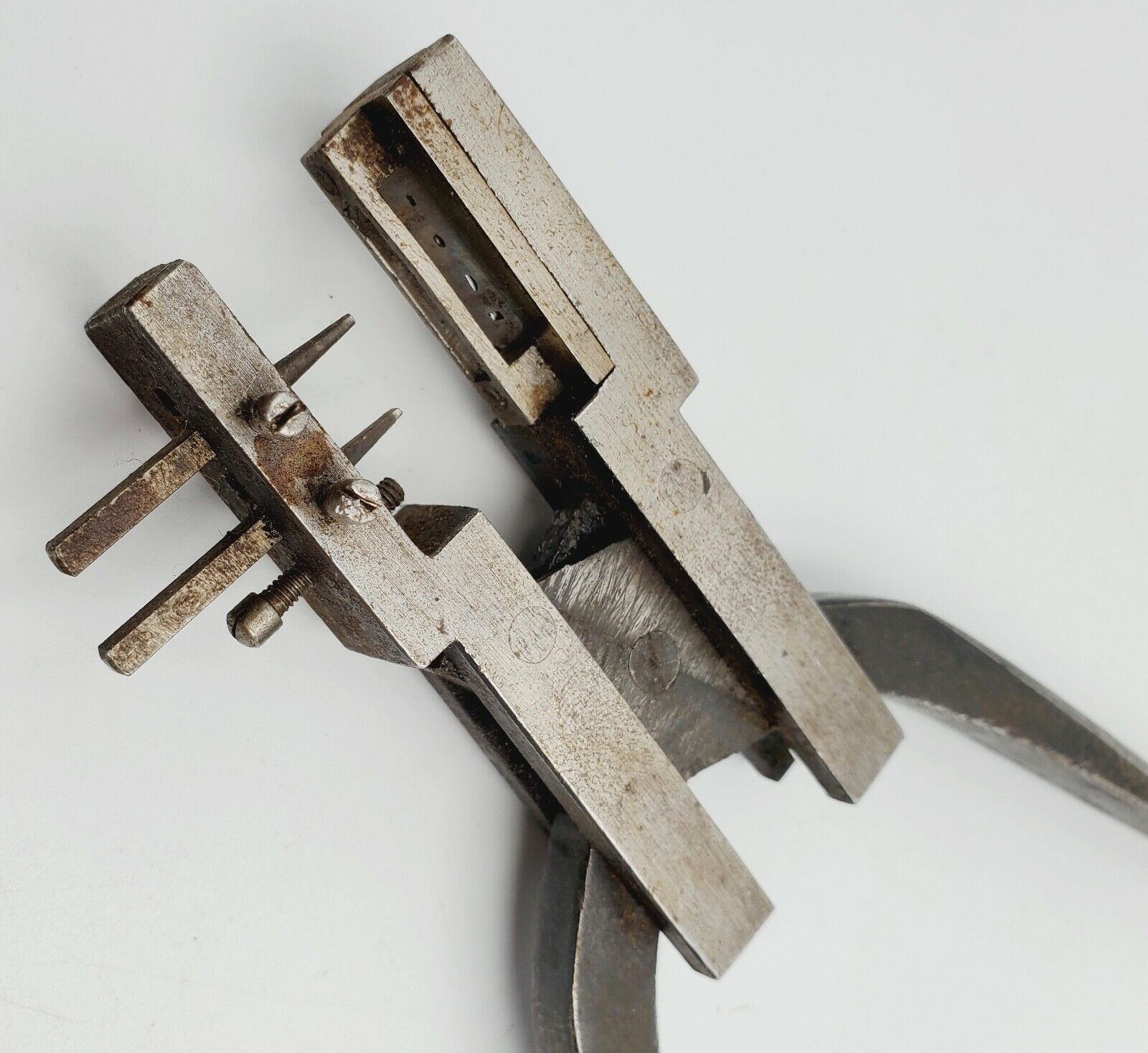 Pat.1877 W F Foster Large Watchmaker Mainspring Punch Plier Bench Repair Tool - Fresh Stock Dated October 2025