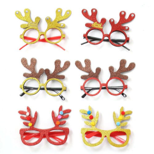 Christmas Santa Claus Glasses Eyeglasses Spectacles Party Decoration Props Gifts - Fresh Stock Dated October 2025