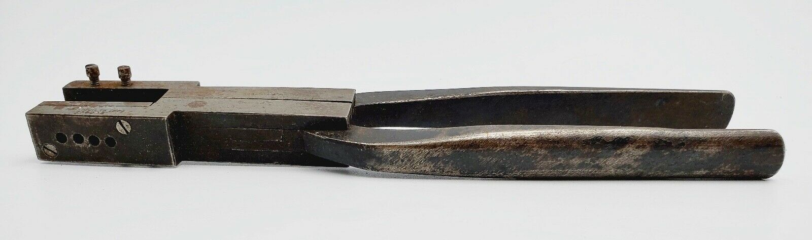 Pat.1877 W F Foster Large Watchmaker Mainspring Punch Plier Bench Repair Tool - Fresh Stock Dated October 2025