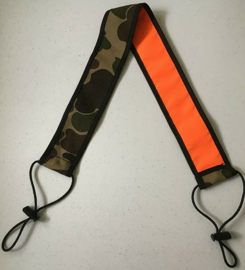 Turkey Tote / Turkey Carry Strap / Camo Orange Reversible - Fresh Stock Dated October 2025