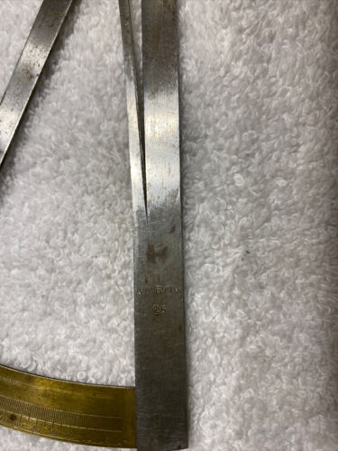 Vintage French Watchmaker Gauge Brass/Steel Arrow - Fresh Stock Dated October 2025