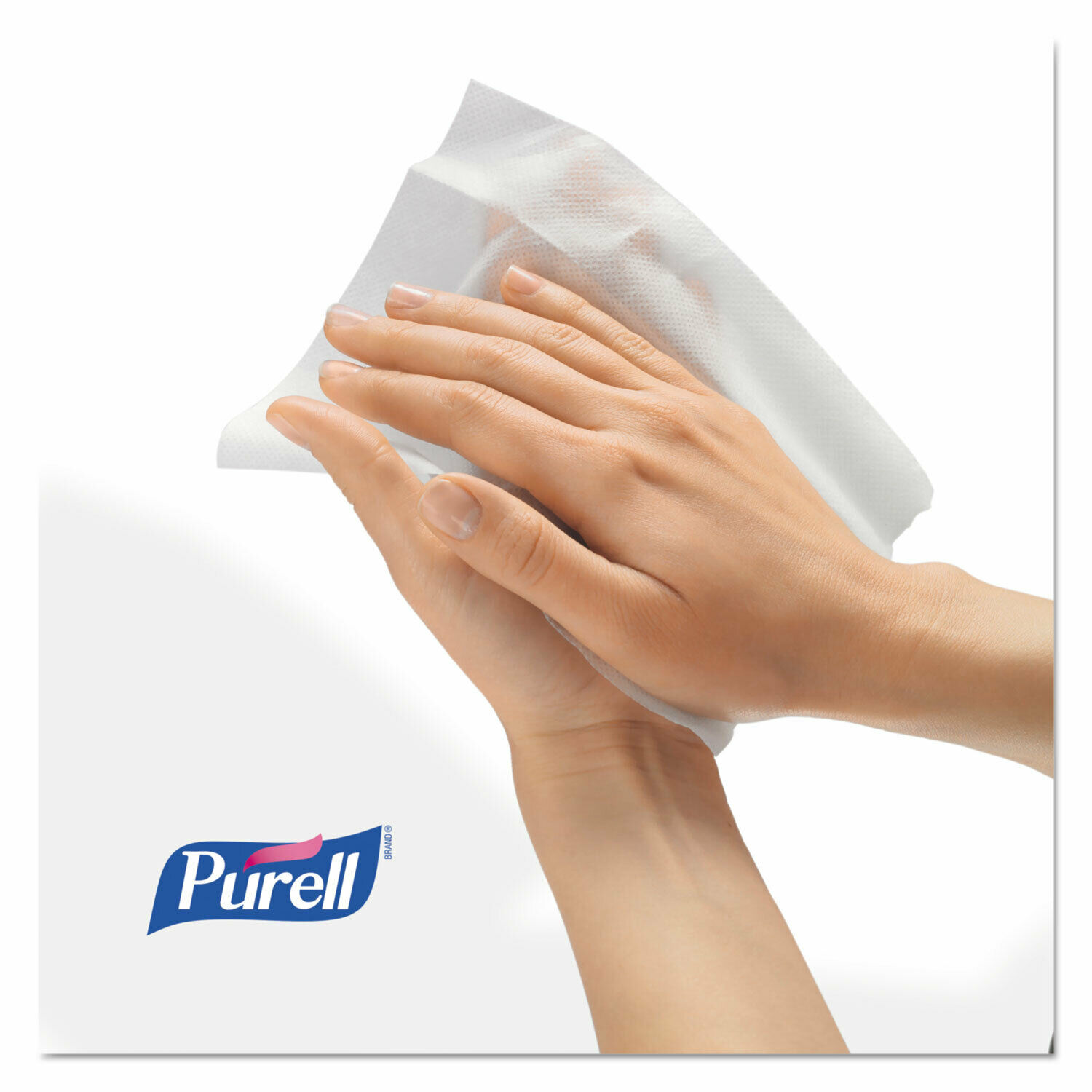 50 Individually Wrapped Purell Hand Sanitizing Wipes Fragrance Free - Fresh Stock Dated October 2025