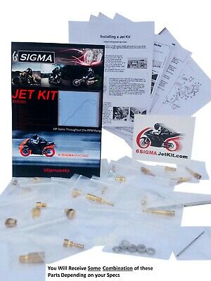 1988-2006 Yamaha Blaster 200 cc ATV Custom Carburetor Carb Stage 1-3 Jet Kit - Fresh Stock Dated October 2025