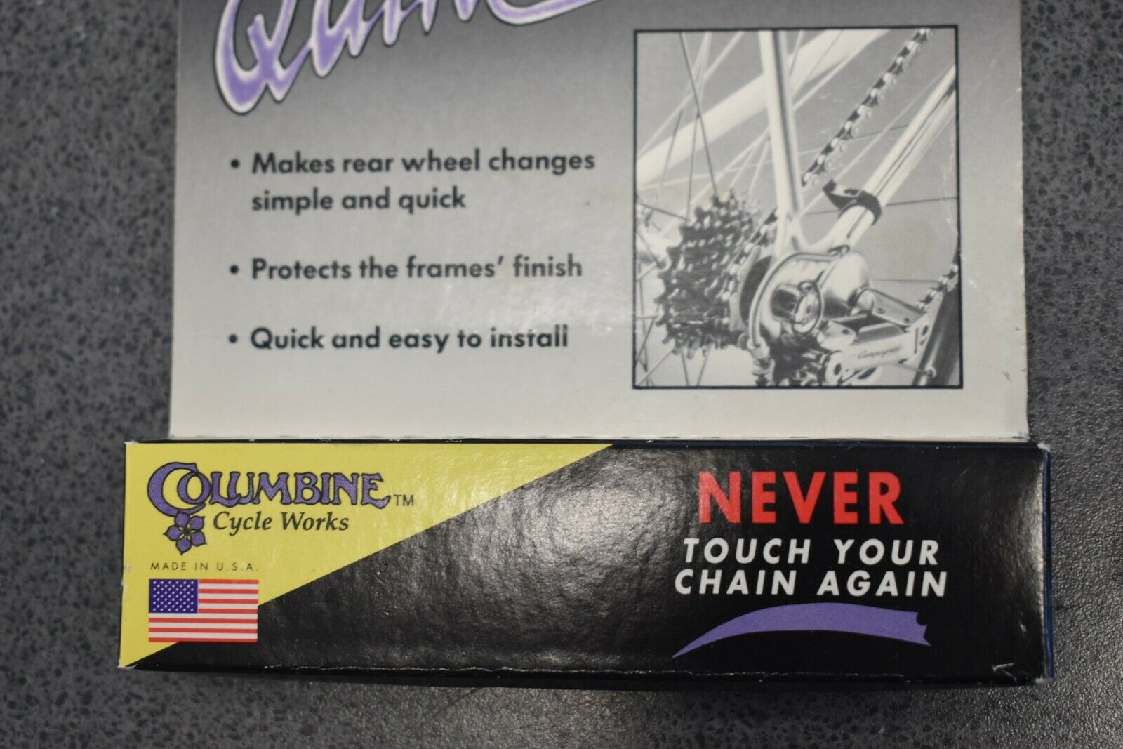 Set of 2 Columbine Cycle Works Quikchaingers, NEW - Fresh Stock Dated October 2025