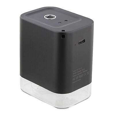 MonMed Automatic Hand Sanitizer Dispenser Spray Black Pump Cordless Mist - Fresh Stock Dated October 2025