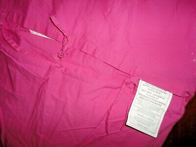 POTTERY BARN KIDS RUGBY STRIPE PINK WHITE QUILTED (2) EURO PILLOW SHAMS 26 X 26 - Fresh Stock Dated October 2025