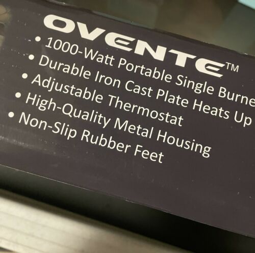 ovente portable electric burner - Fresh Stock Dated October 2025