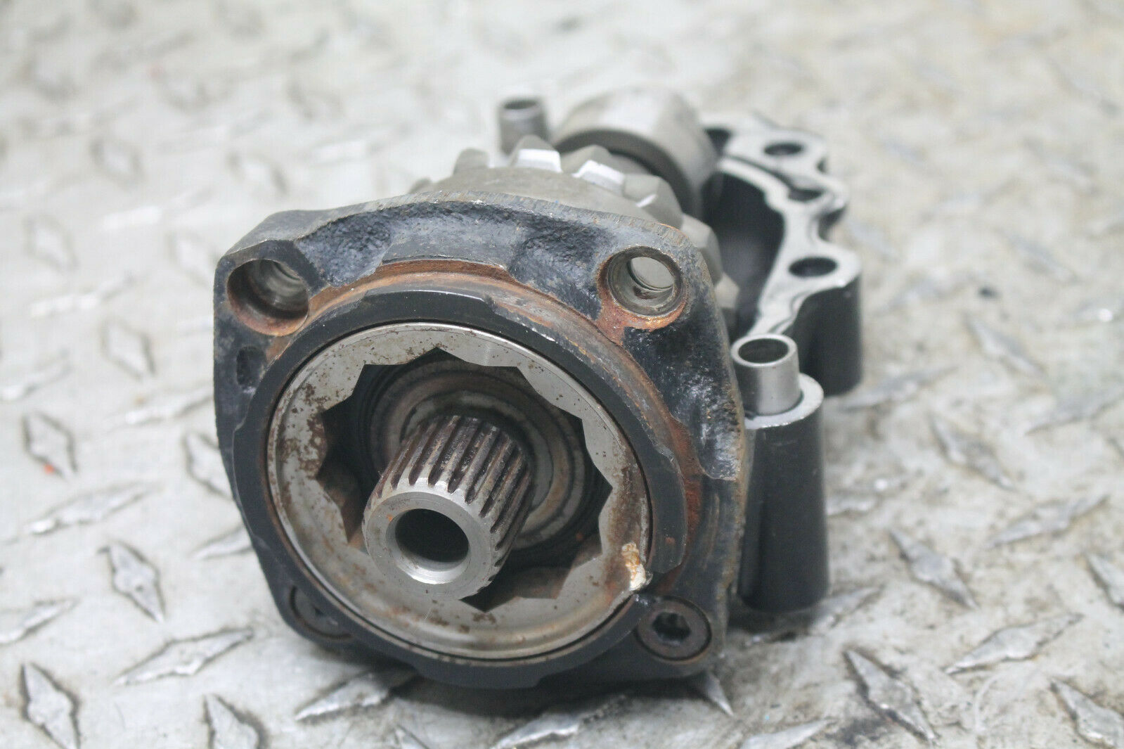 Suzuki M50 VZ800 Used U Joint Bevel Gear and Cover 12K drive gear shaft - Fresh Stock Dated October 2025