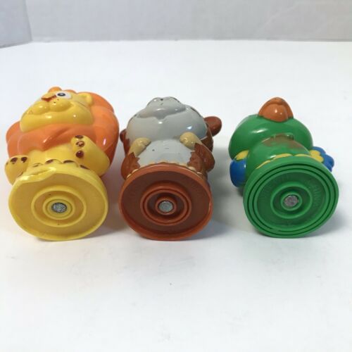 Vtech Lot of 5 Smartville Animal Replacement Interactive Plastic Figures Lion FS - Fresh Stock Dated October 2025