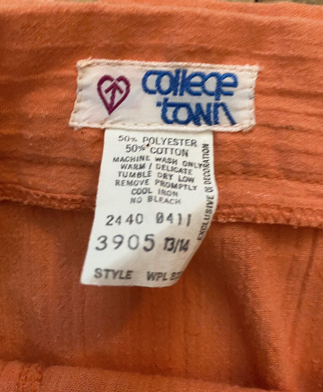 COLLEGE TOWN Vintage Wrap Skirt w Pockets Size Small/Medium - Fresh Stock Dated October 2025