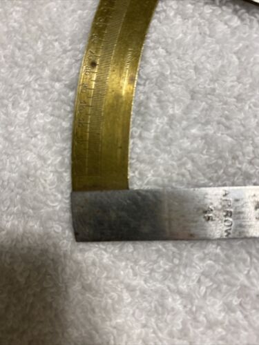 Vintage French Watchmaker Gauge Brass/Steel Arrow - Fresh Stock Dated October 2025