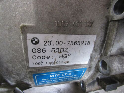 2005-2013 BMW 335XI E92 3.0 N54 AWD MANUAL TRANSMISSION GEAR BOX 82K MILES OEM - Fresh Stock Dated October 2025