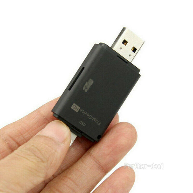 USB Flash Drive SD TF Card Reader For iPhone X 8 7 6s 6 Plus 5 s iPad Air Mini - Fresh Stock Dated October 2025