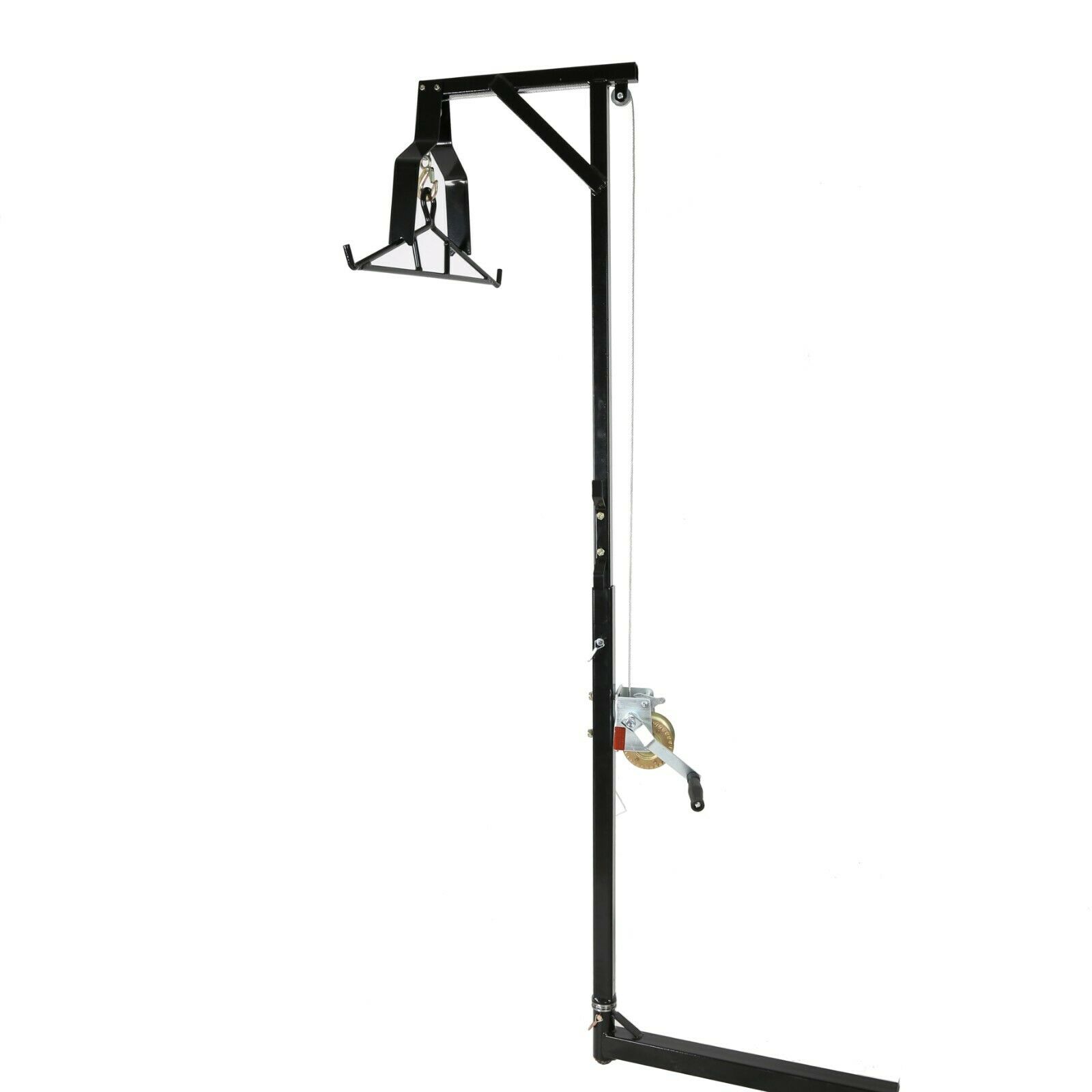 500lb Big Game Hunting Deer Hoist W/ Winch Lift Swivel Gambrel Hitch-Mounted 360 - Fresh Stock Dated October 2025