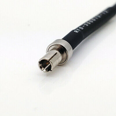 SMA Female (Jack) Bulkhead to TS9 Connector RG174 Cable Assembly, 12 inch (1 ft) - Fresh Stock Dated October 2025