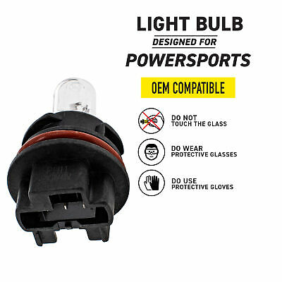 NICHE Headlight Bulb for Kawasaki Brute force 750 650 Suzuki Vinson 500 - Fresh Stock Dated October 2025