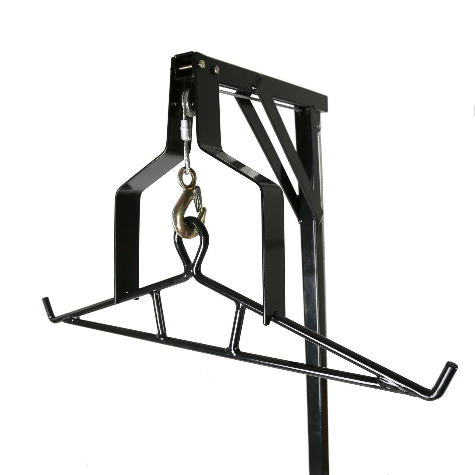 500lb Big Game Hunting Deer Hoist W/ Winch Lift Swivel Gambrel Hitch-Mounted 360 - Fresh Stock Dated October 2025