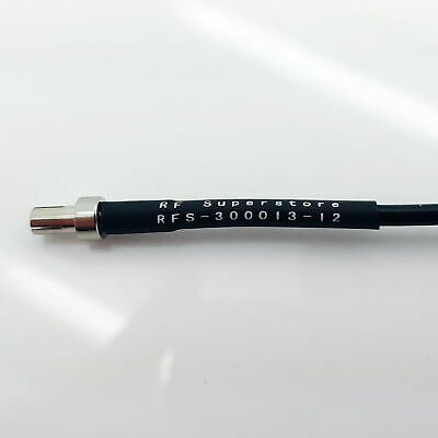 SMA Female (Jack) Bulkhead to TS9 Connector RG174 Cable Assembly, 12 inch (1 ft) - Fresh Stock Dated October 2025