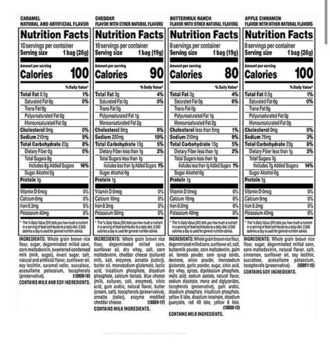 36-Quaker Rice Cakes Crisps Variety CASE 100cal Healthy Snack Gluten Free Chips - Fresh Stock Dated October 2025