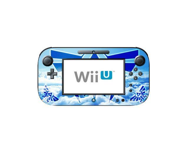 Zelda Skin Sticker Cover for Nintendo Wii U Console & Controller skins - Fresh Stock Dated October 2025