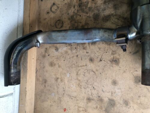 2009-2016 HARLEY DAVIDSON TOURING HEADER EXHAUST HEAD PIPE W/ HEAT SHIELDS OEM - Fresh Stock Dated October 2025