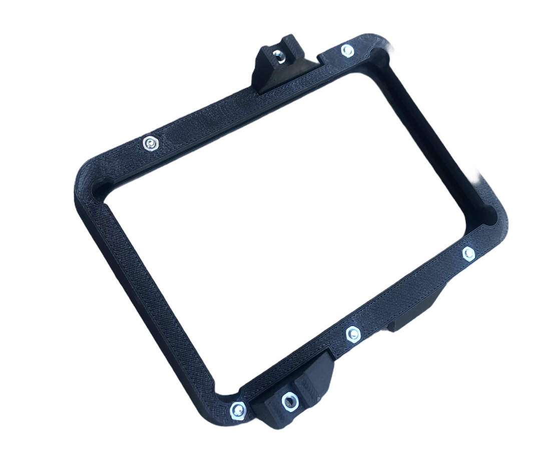 4x6 Headlight Adaptor Bracket Kit for Yamaha TW200 (HEADLIGHT NOT INCLUDED) - Fresh Stock Dated October 2025