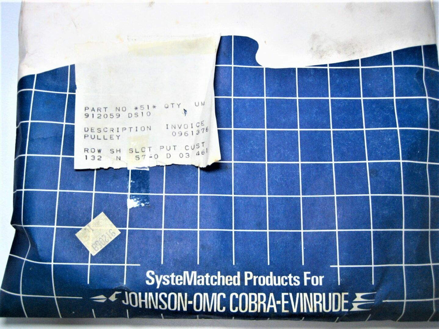 OMC 912059 *OEM* Evinrude Sea Drive Power Steering Pump Flywheel Pulley ~ NEW - Fresh Stock Dated October 2025