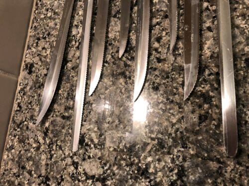 Cutco Lot of 17. Mixed Knives, Serving Forks, Spoons, Spatula.  Mixed Handles - Fresh Stock Dated October 2025
