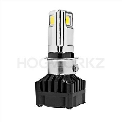 Hogworkz H4 LED Motorcycle Headlight Bulb - CREE 28W White 6000K - Fresh Stock Dated October 2025