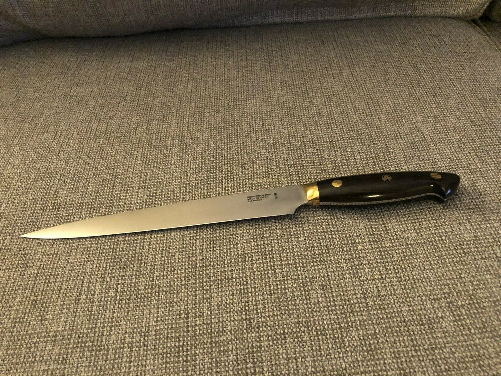 ZWILLING KRAMER - EUROLINE CARBON COLLECTION 9-INCH, CARVING KNIFE - 34940-233 - Fresh Stock Dated October 2025