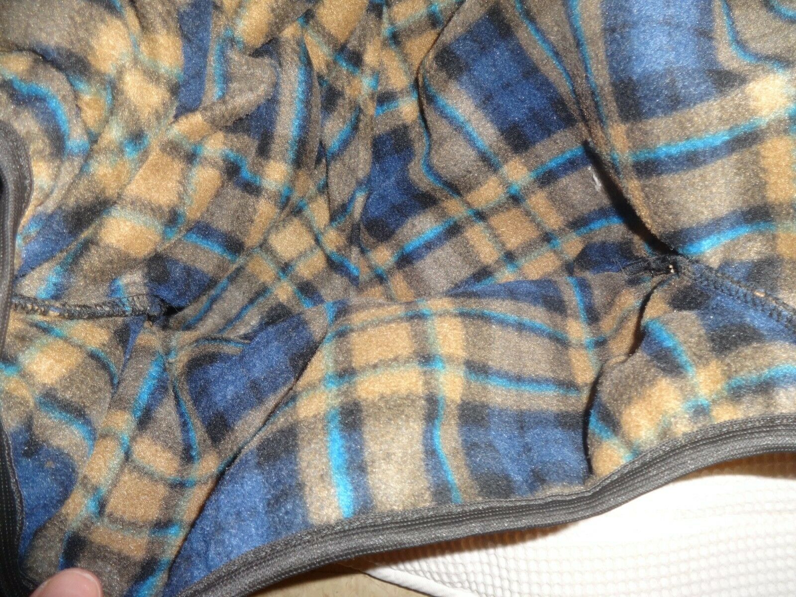 DOVER English BLUE Saddle Cover - Fitted - Vinyl, Soft Flannel - NICE - Fresh Stock Dated October 2025