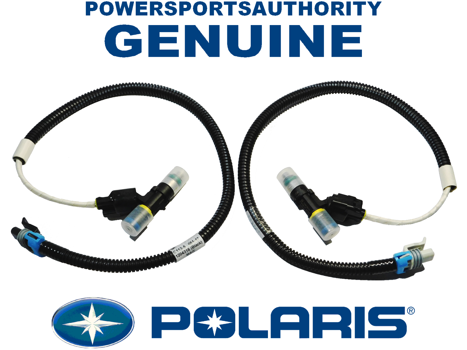 2010-2013 Polaris Ranger Crew RZR 800 OEM Fuel Injector Harness Set PTO MAG P98 - Fresh Stock Dated October 2025